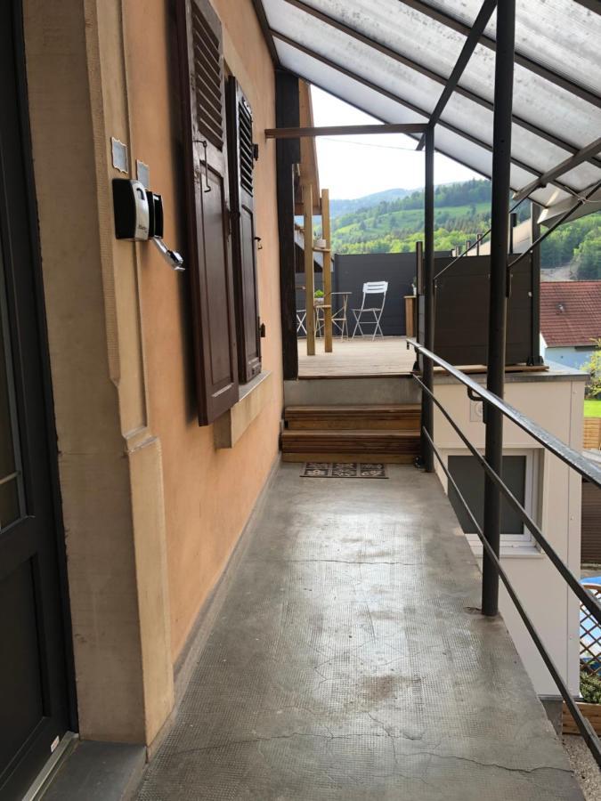 L Atypik A L Ancienne Forge Apartment Muhlbach-sur-Munster ภายนอก รูปภาพ