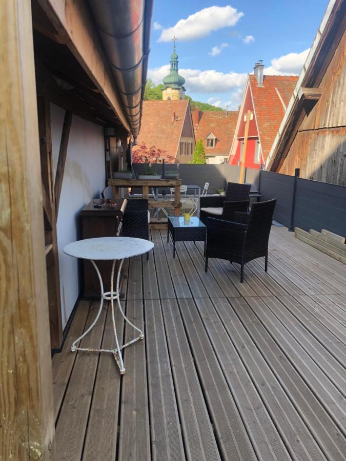 L Atypik A L Ancienne Forge Apartment Muhlbach-sur-Munster ภายนอก รูปภาพ